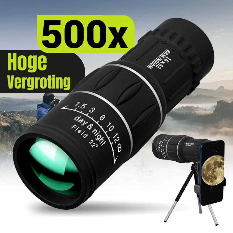 High Power Zoom Monocular Telescope