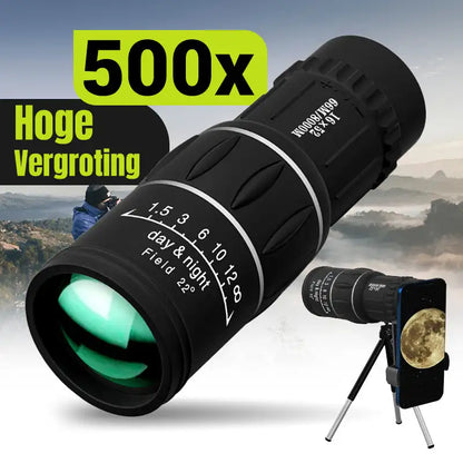 High Power Zoom Monocular Telescope