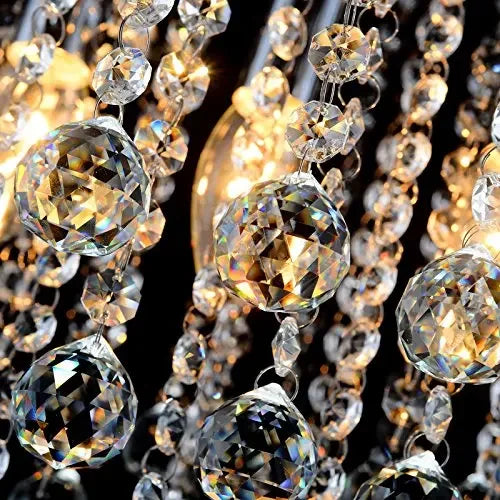 Elegant Glass Chandelier Ceiling Light