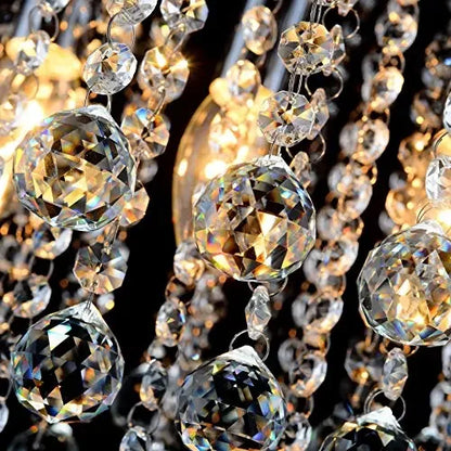 Elegant Glass Chandelier Ceiling Light