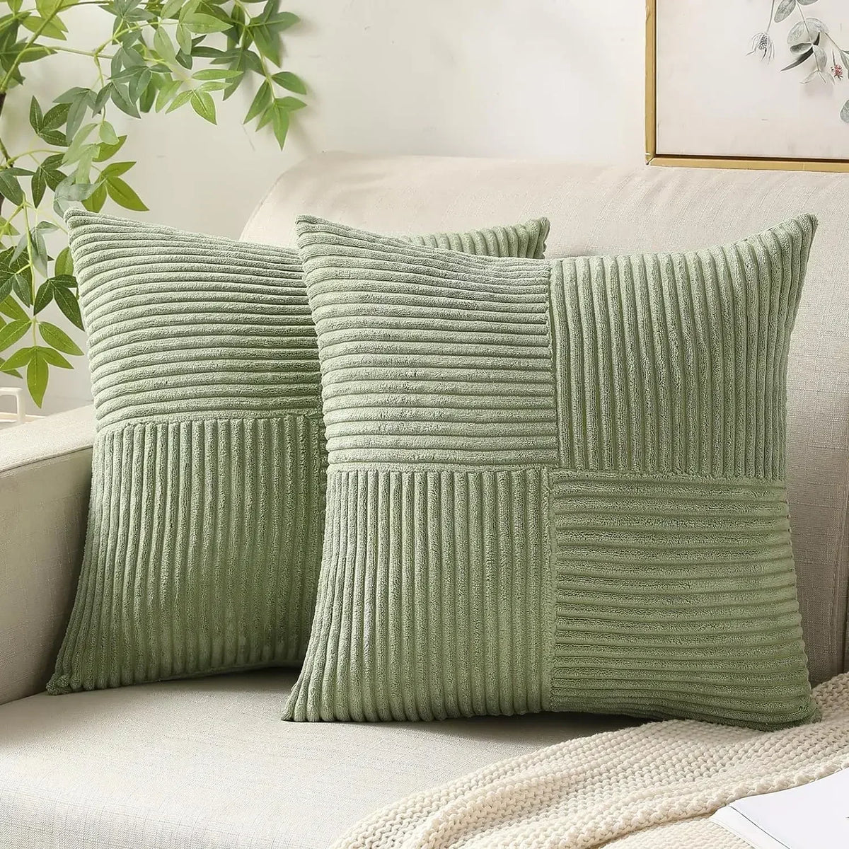 Decorative Pillow Covers Set of 2