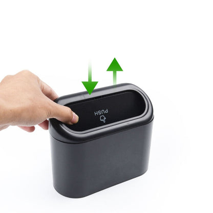 Compact Car Garbage Container with Lid