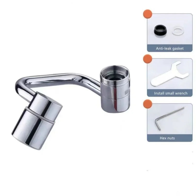 Flexible 360 Degree Faucet Extender Spray nozzle - Cofik