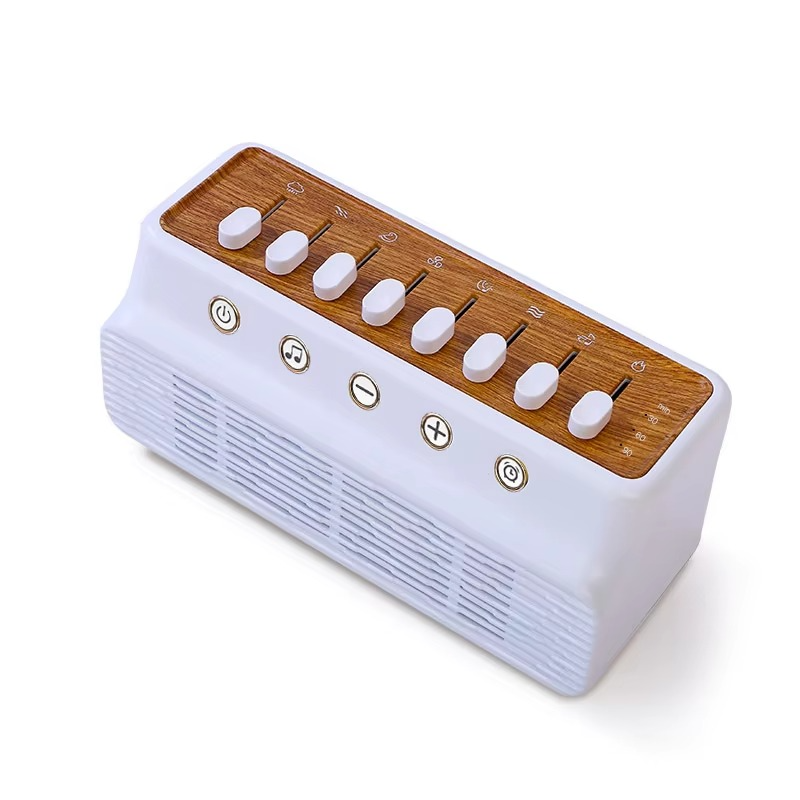 Compact Wireless Sound Machine with Bluetooth and Timer