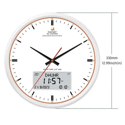 Islamic Digital Prayer Clock with Auto Azan Adjustment