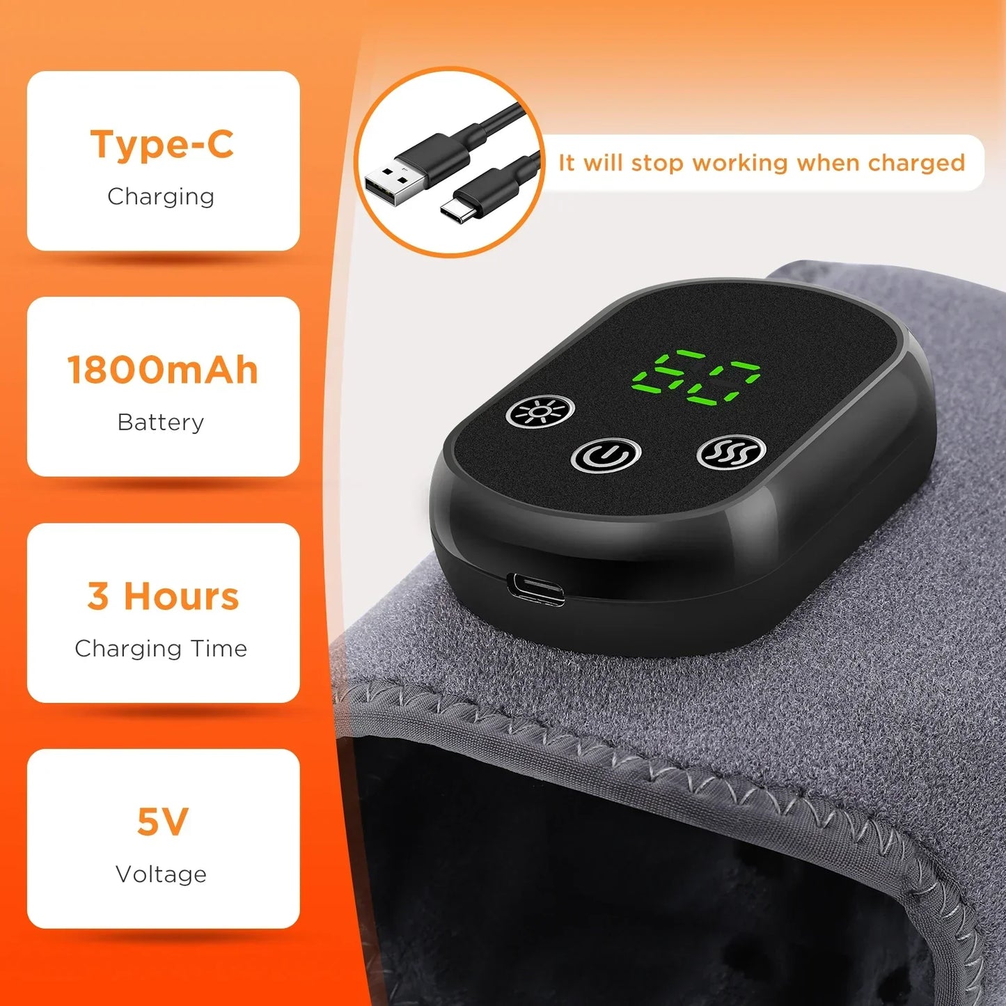Thermal Heat Therapy Massage Wrap