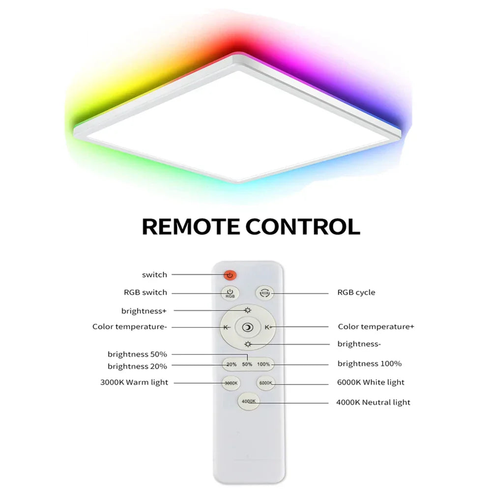 Bright Dimmable LED Ceiling Light Fixtures