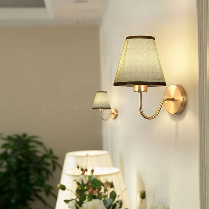 Country Style Textile Wall Light - Cofik