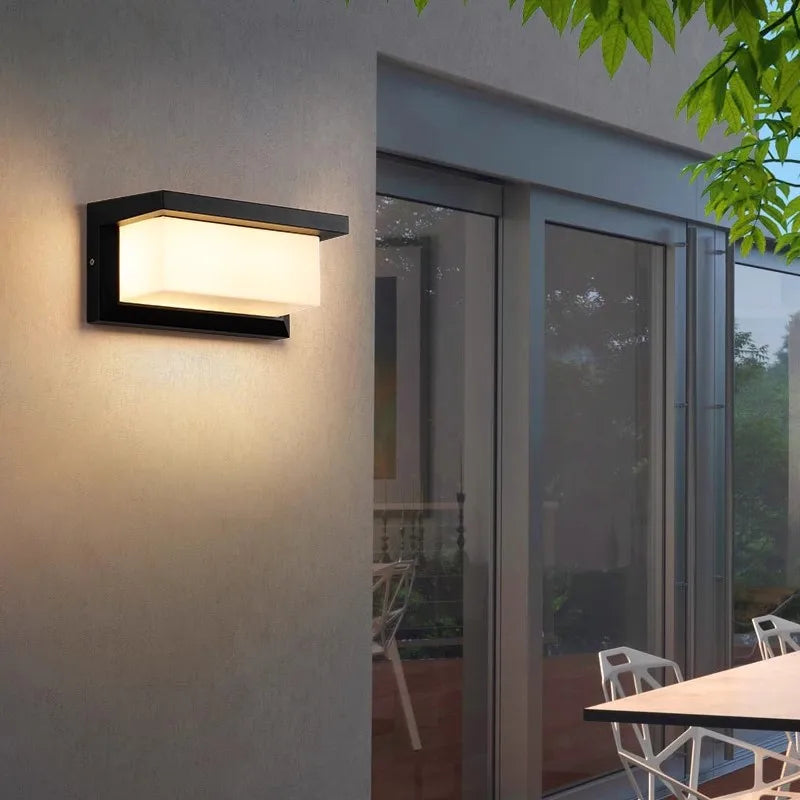 Bright LED Security Wall Light with Motion Detector