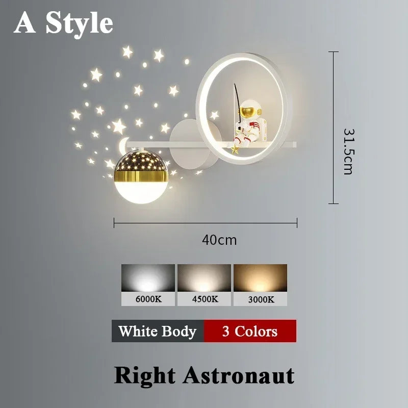 Colorful Kids Star Night Light Lamp