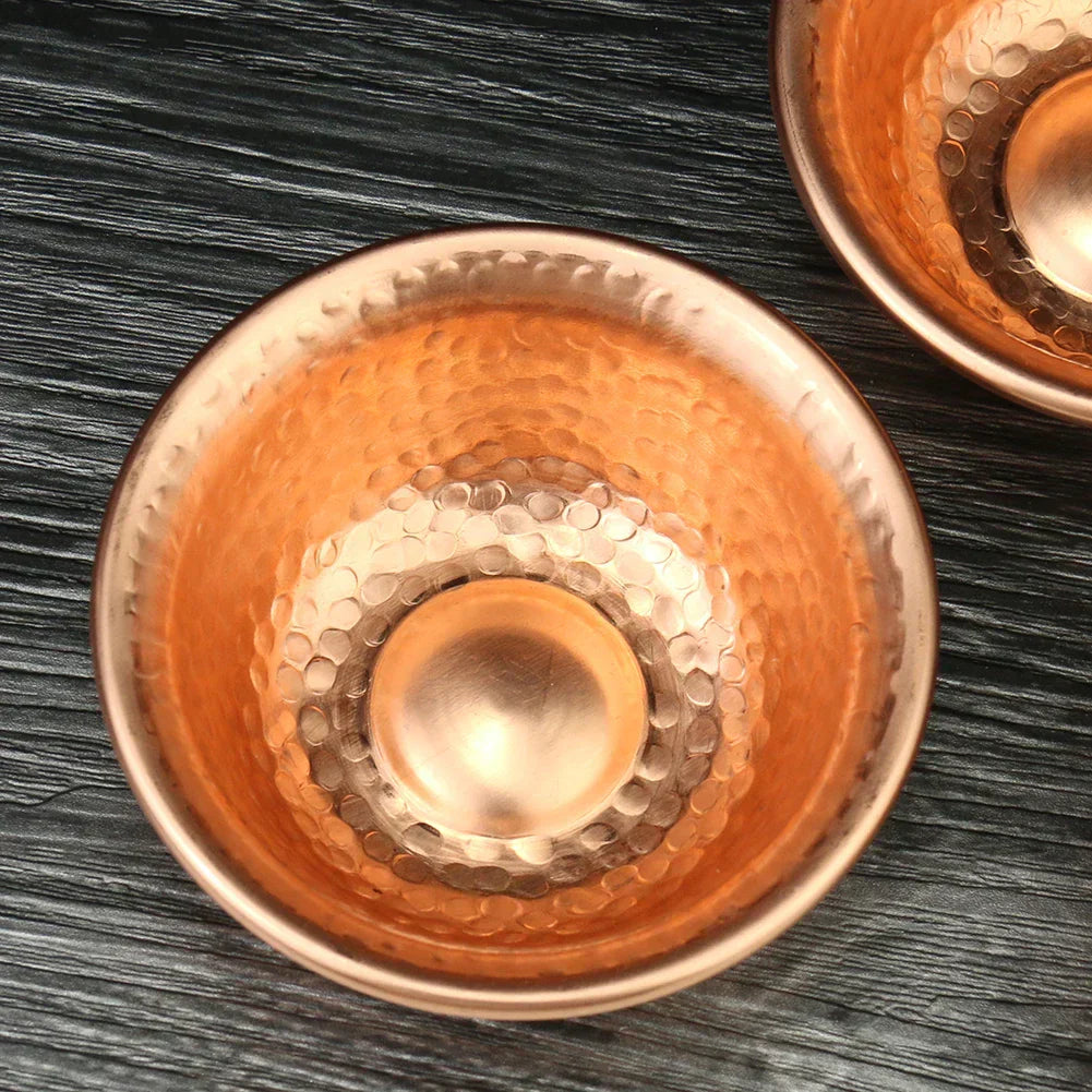 Handcrafted Copper Water Bowl for Buddhist Altar