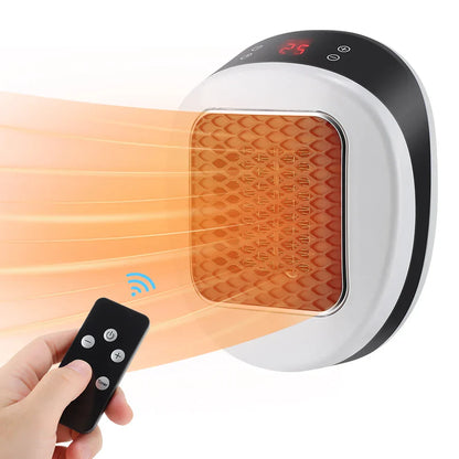 Compact 600W Electric Wall Heater with Remote - Cofik