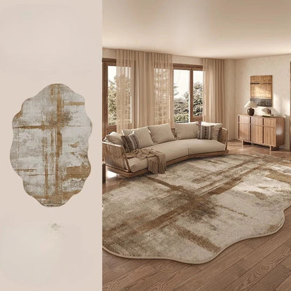 Soft Glow Plush Area Rug Lamp for Bedroom Living Room