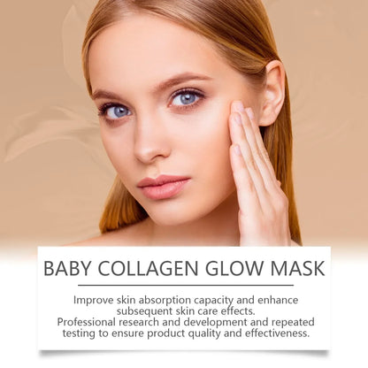 Natural Korean Face Collagen Glow Mask