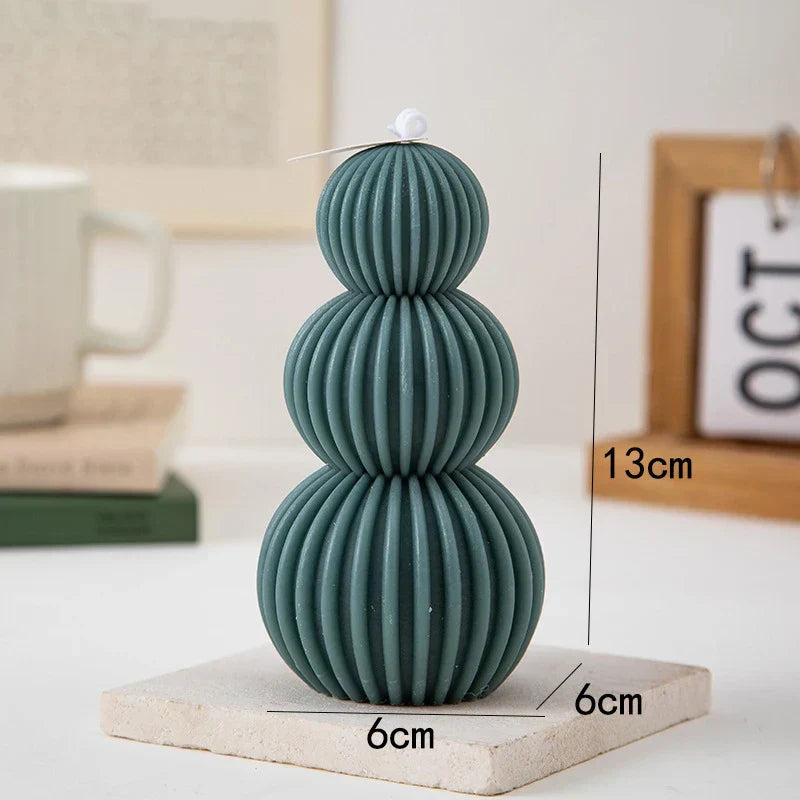 Unique Fragrant Candle Golf Ball Shape Home Decor