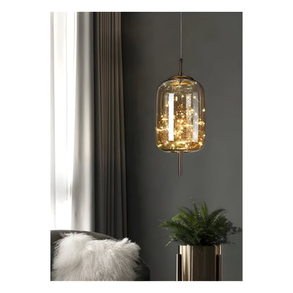 Stylish LED Hanging Star Light Fixture
