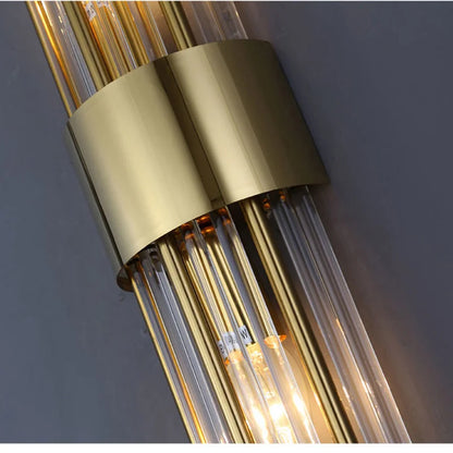 Luxury Golden LED Indoor Wall Lamp