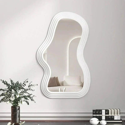 Round Cloud Wall Mirror for Home Decor