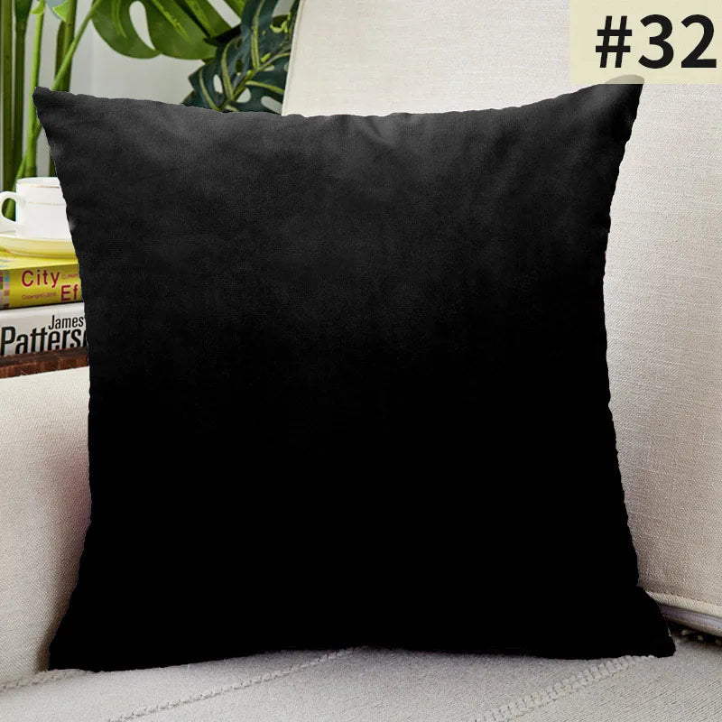 Soft Plush Pillow Cover for Home Decor