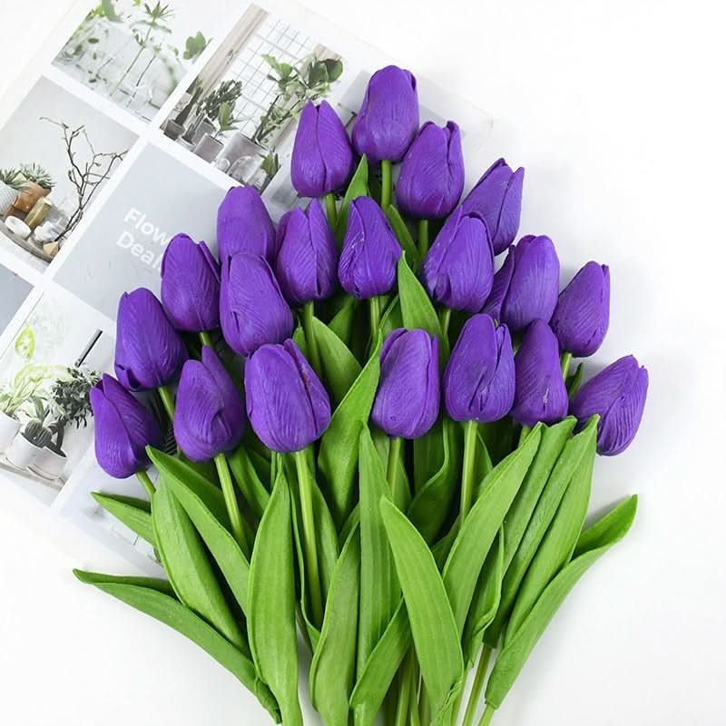 Beautiful Fake Tulip Flowers Arrangement