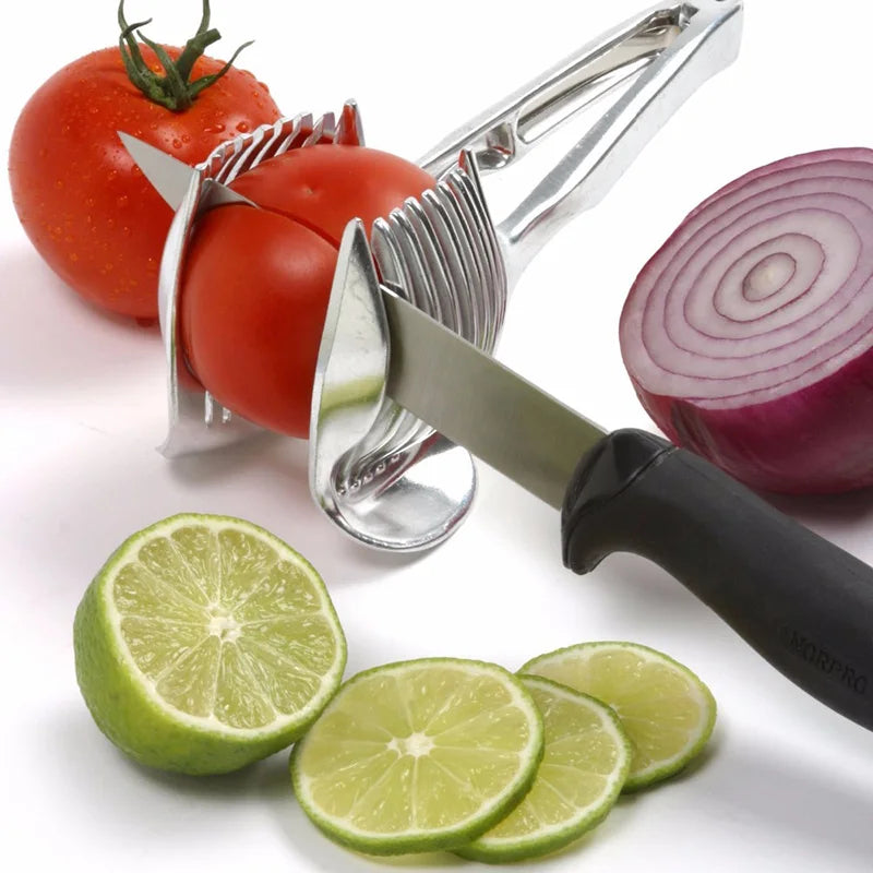 Easy Grip Kitchen Fruit Veg Chopper Holder