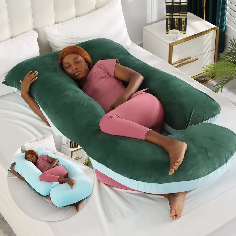 Comfortable Full Body Pregnancy Pillow for Side Sleepers