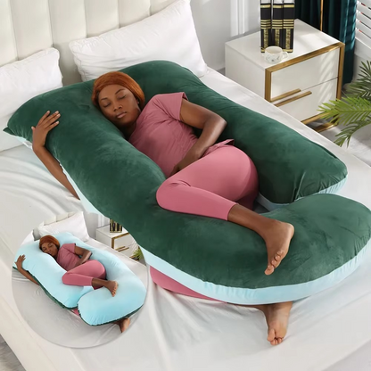 Comfortable Full Body Pregnancy Pillow for Side Sleepers