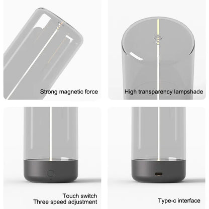 Bright Portable LED Magnetic Table Lamp