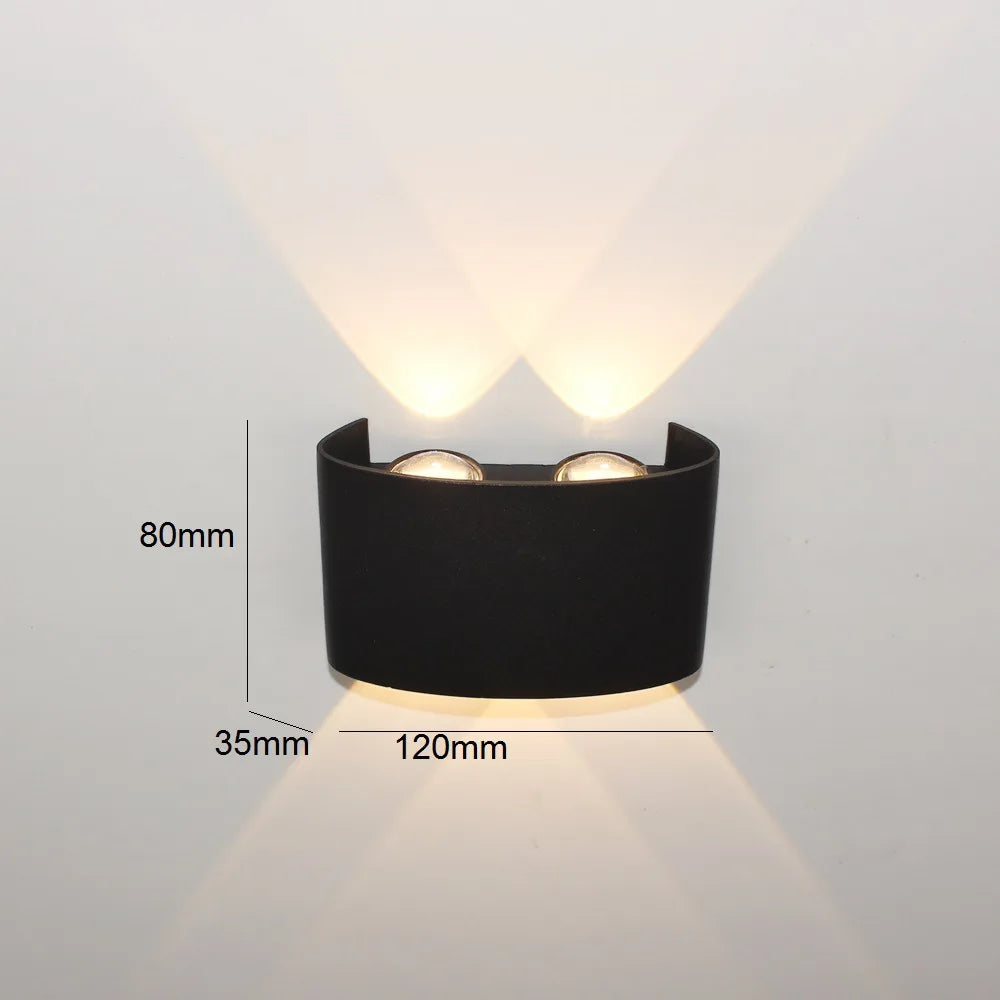 Outdoor LED Wall Light Motion Sensor Waterproof Sconce