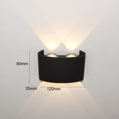 Outdoor LED Wall Light Motion Sensor Waterproof Sconce