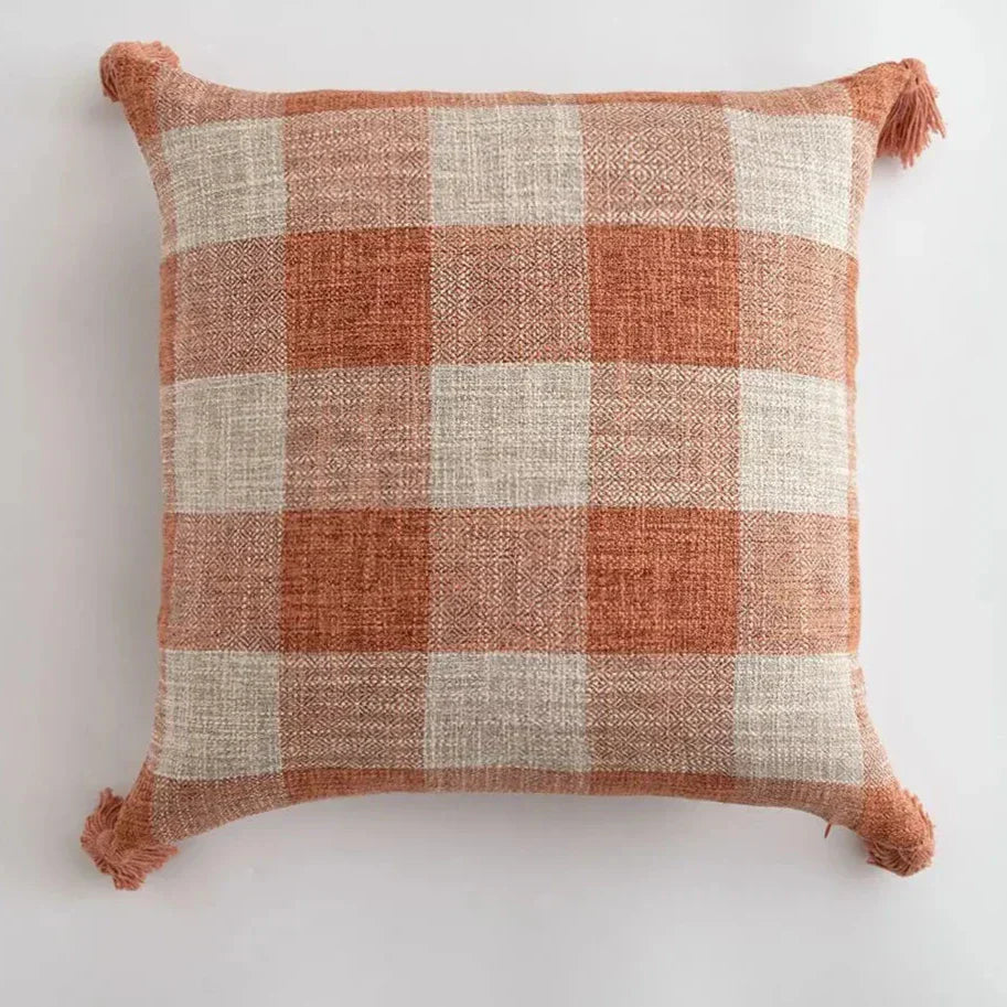 Colorful Fringe Decor Cushion Cover
