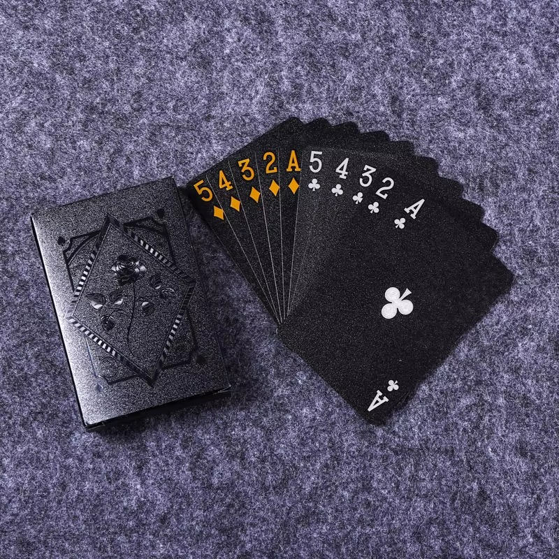 Premium Waterproof Gold Playing Cards - Cofik