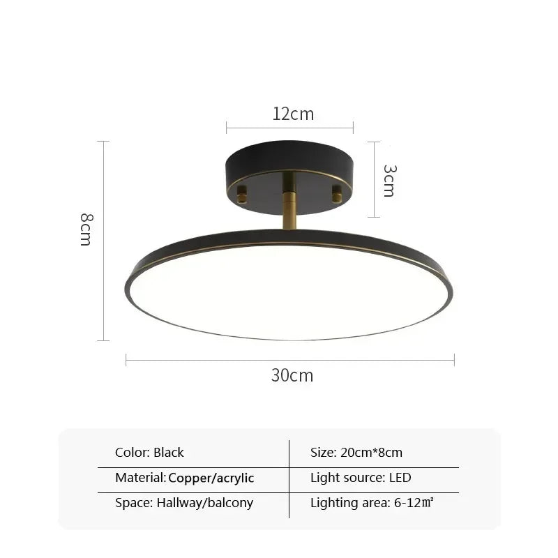 Simple Adjustable LED Ceiling Lamp