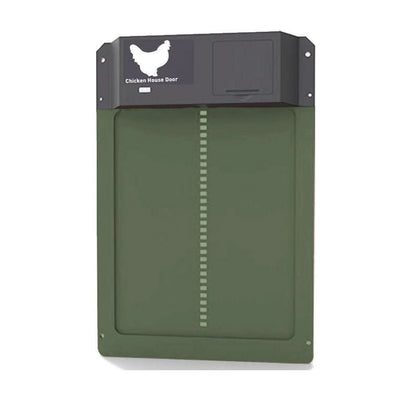 Automatic Chicken Coop Door with Timer and Weather Shield