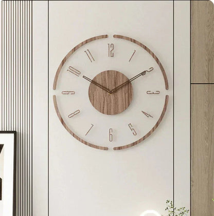 Simple Natural Wood Clock