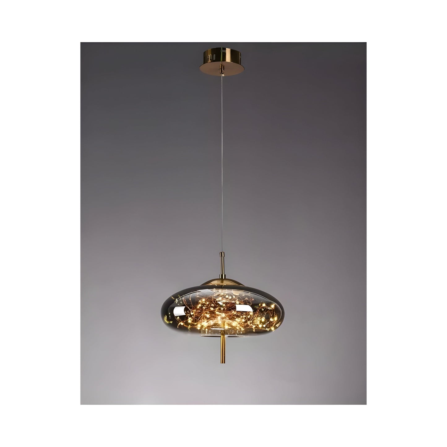 Stylish LED Hanging Star Light Fixture
