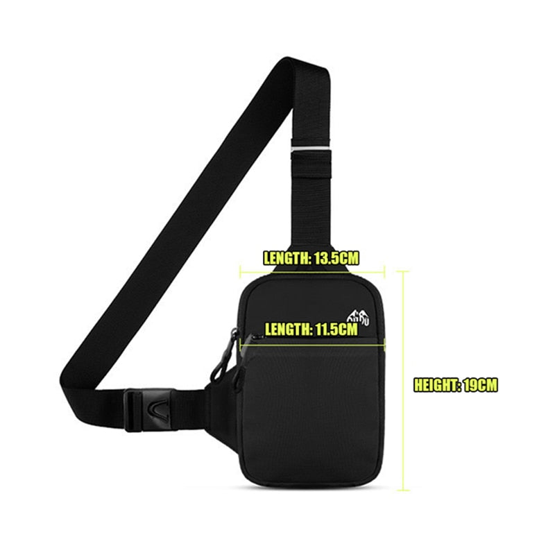 Waterproof Athletic Crossbody Wave Pack