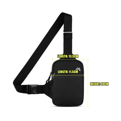 Waterproof Athletic Crossbody Wave Pack
