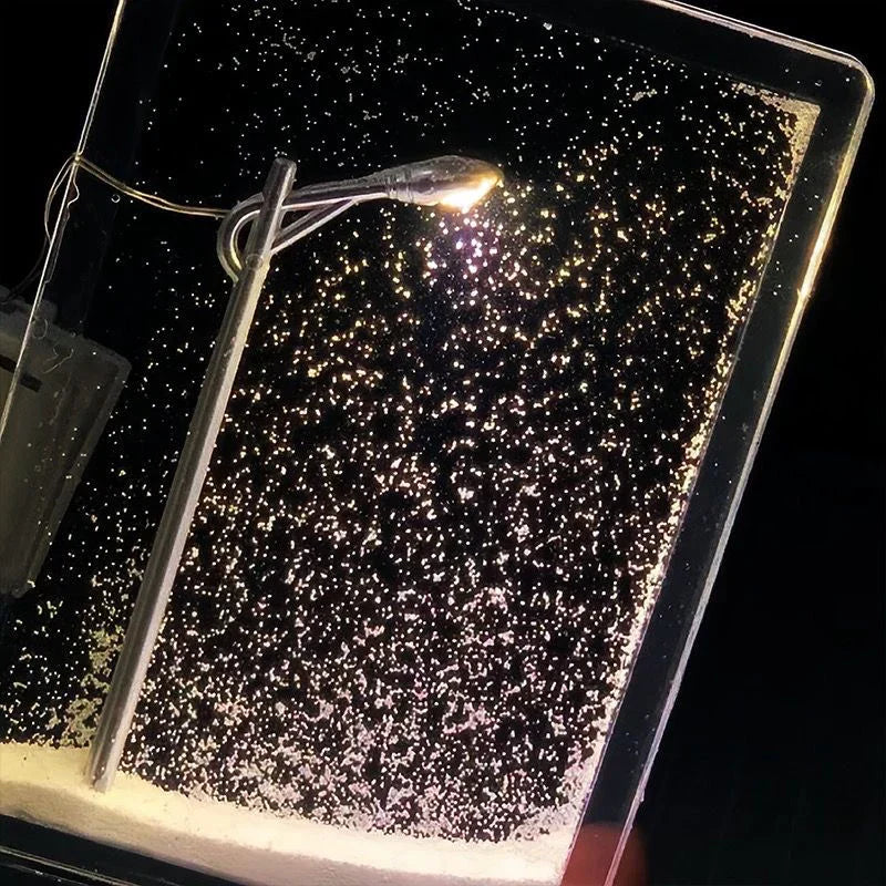 Winter Wonderland LED Snowfall Lamp