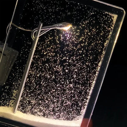 Winter Wonderland LED Snowfall Lamp