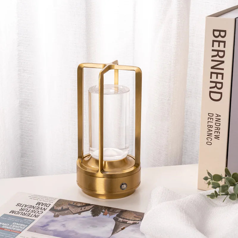 Sparkling Glass Desk Lamp