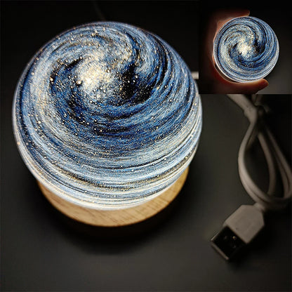 Colorful Galaxy Glow Table Lamp
