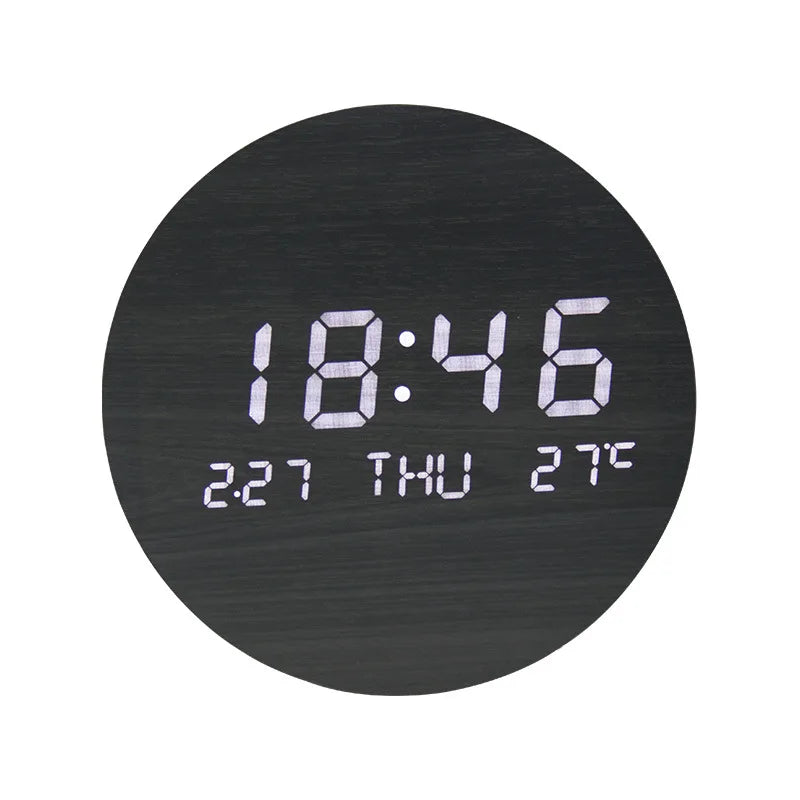 Green Energy LED Desk Clock