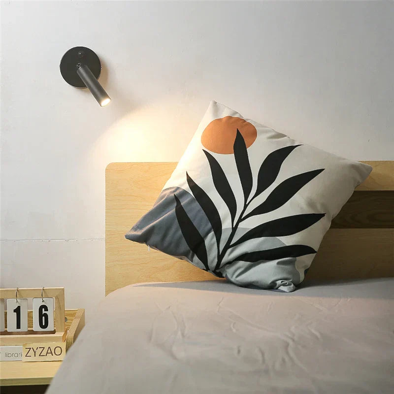 Slim LED Wall Light with Adjustable Arm