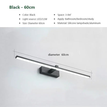 Contemporary LED Bathroom Sconce