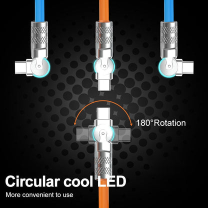 Quick Charge Phone Cable with 360 Rotator