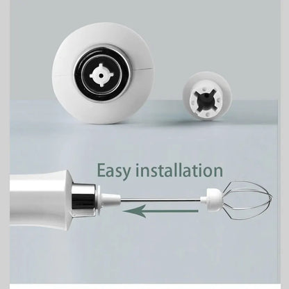 Portable Electric Milk Frother Coffee Mixer