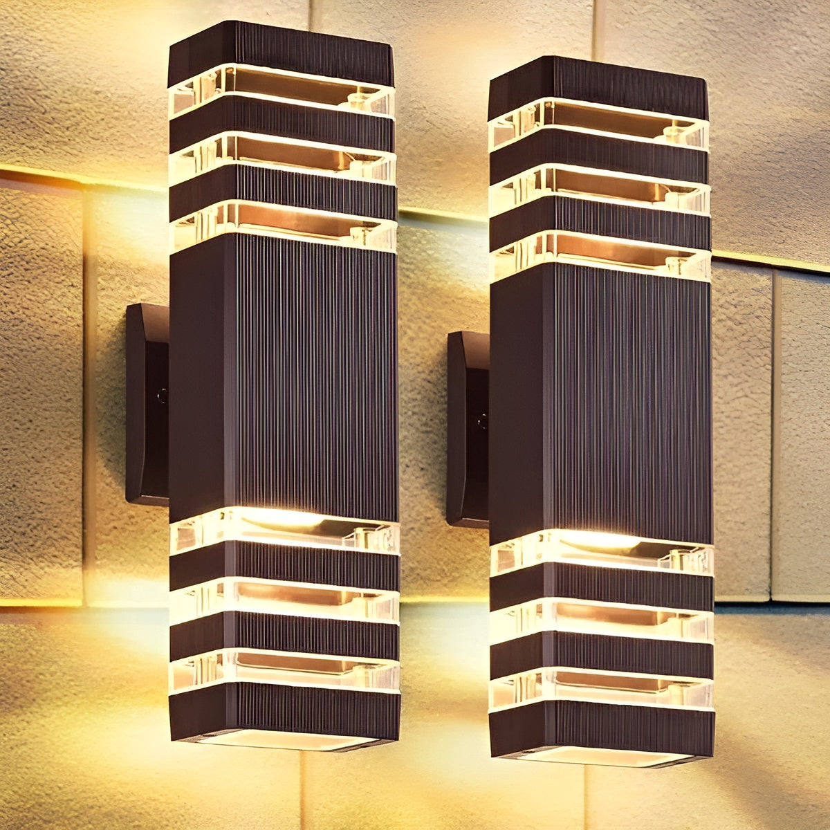 Outdoor LED Wall Lamp - Waterproof Up Down Light