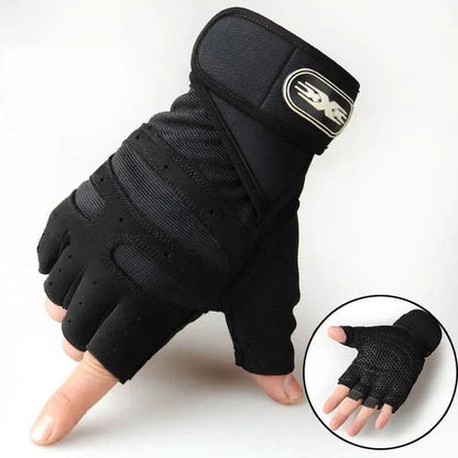 Durable Gym Gloves with Wrist Protection