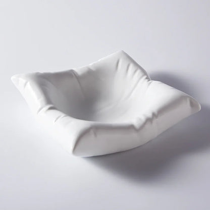 Decorative Ceramic Oval Serving Plate